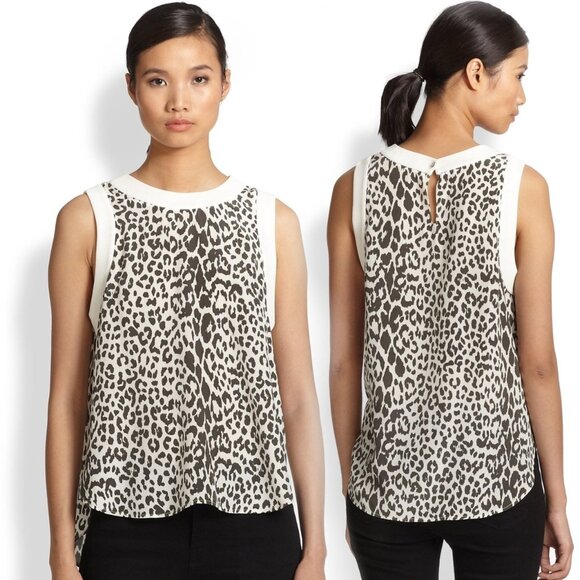Elizabeth and James Tops - Elizabeth and James Silk Tank Top XXS